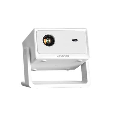 Imagem de VEVSHAO A16 Projetor Portátil Android Smart,4K 1080p portátil Full HD Mini Projetor 380 ANSI Auto Focus Auto Keystone,Wi-Fi 6,Android 12,automatic obstacle avoidance,Home Video Proyector,para casa