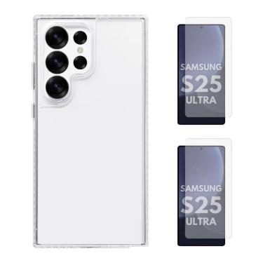 Imagem de Capa Capinha Silicone + 2 Películas Vidro Samsung S25 Ultra