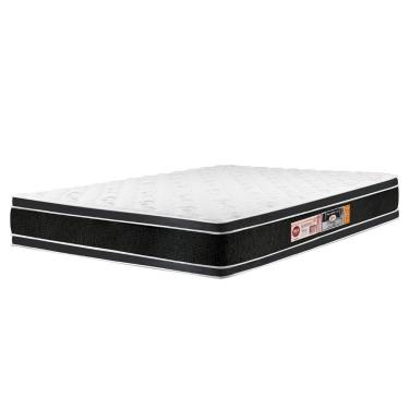 Imagem de Colchão Queen Double Face Black & White Air D33 158x198x27cm - Castor