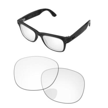 Imagem de PapaViva Lentes de substituição para óculos Ray-Ban Meta Wayfarer Gen 2 RW4012 53 mm AI - fotocromático, anti-embaçamento e anti-luz azul, Transparente, alta definição, RW4012 53mm