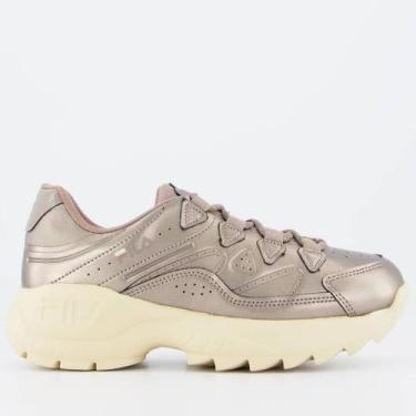 Imagem de Tênis Fila Evolux Feminino Bege, 38