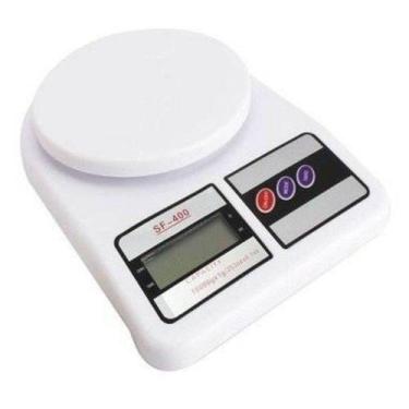 Imagem de Balança de Cozinha Digital Eletrônica Até 10kg Sf-400