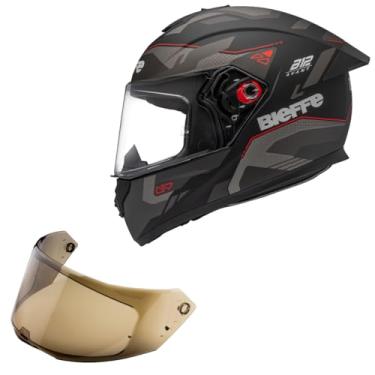 Imagem de Capacete Bieffe B12A Avant Preto Moto + Viseira Fume (62)