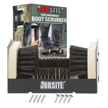 Imagem de JobSite The Original Boot Scrubber - Limpador e raspador de sapatos industriais para todos os climas