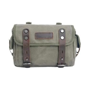 Imagem de Bolsa De Motocicleta Impermeável E Destacável Em Couro, Equipamento De