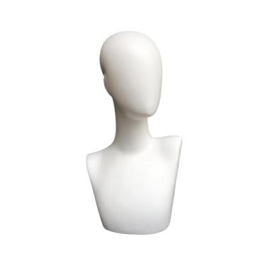 Imagem de Zialofi Suporte de exposição de chapéu de cabeça de manequim modelo profissional de decoração de arte multiuso, L