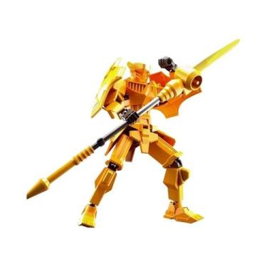 Imagem de Brinquedo Robô Multiarticulado Impresso Em 3D Para Crianças, Cavaleiro