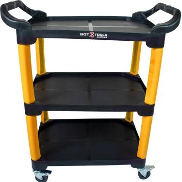 Imagem de Carrinho Para Ferramentas Aberto Com 3 Bandejas Sigma