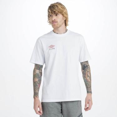 Imagem de Camiseta Masculina Umbro Player- Branco-Masculino