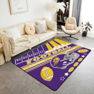 Imagem de Feelyou Tapete de futebol para ambientes internos para meninos e meninas, 12 x 18 cm, Minnesota, presentes de futebol americano, para fãs de futebol, mulheres, homens, futebol, cidade, destaque,