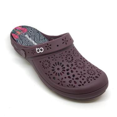 Imagem de Chinelo Feminino Boa Onda Ortopédico Confortável Macio , Açai, 37