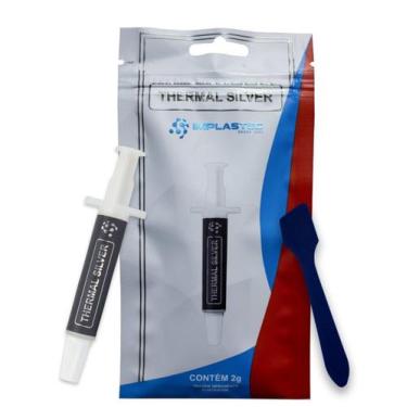 Imagem de Pasta Térmica Thermal Silver 2g - IMPLASTEC