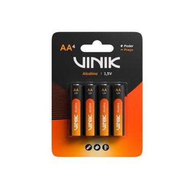 Imagem de Pilha Alcalina Aa C/4 1.5v VP2AB - Vinik