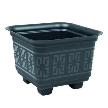 Imagem de Kit 3 Vasos Jardineira Plástico Floreira Horta Temperos 6L - Lupem, Pr