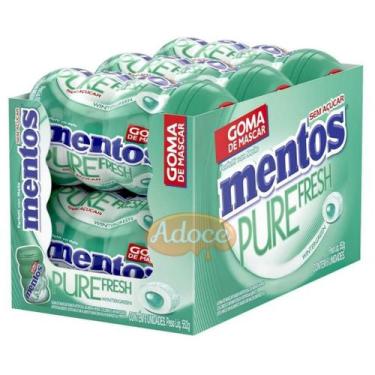 Imagem de Chicle mentos pure fresh big garrafa 6grx92g perfetti, 6 garrafas, Win