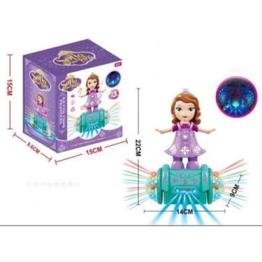 Imagem de Brinquedo Boneca Musical Dançante Com Luzes Som fashion girl - toys