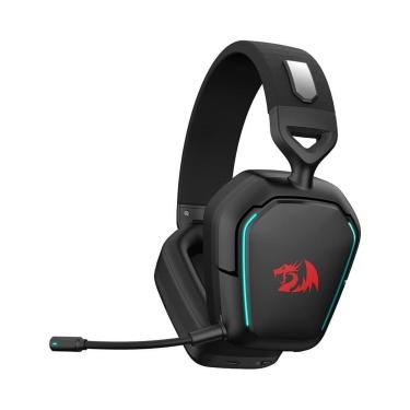 Imagem de Headset Gamer Sem Fio Redragon Mira, RGB, 7.1, Drivers 40mm, Bluetooth, P2, Preto - H868-Unissex