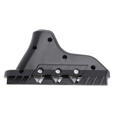 Imagem de Cuofyunl placa de gesso cortador rápido abs placa de gesso de aço inoxidável mão plano drywall chanfro ferramenta