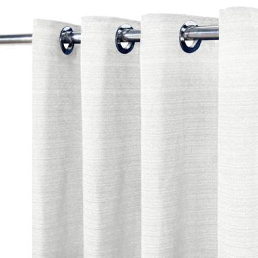 Imagem de Cortina Rústica Para Sala/quarto 200x180 - Admirare, Branca