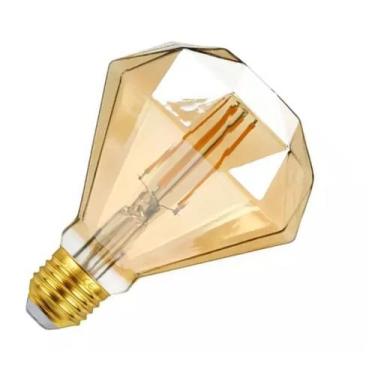 Imagem de Lâmpada Diamante Filamento Led 4 Watts Bivolt Vintage Gmh LD95 - 19310