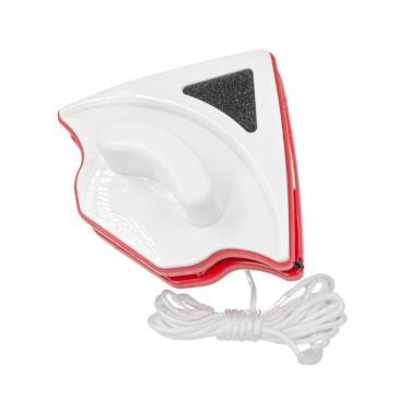 Imagem de Limpador Vidros Magnético Vermelho - Dupla Face, Prático