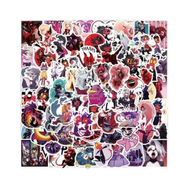 Imagem de Adesivos De Graffiti Do Anime Helluva Boss 120 Peças Para Bagagem, Lap