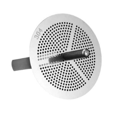 Imagem de Funil De Aço Inoxidável De Boca Larga Com Filtro Destacável Para Tempe