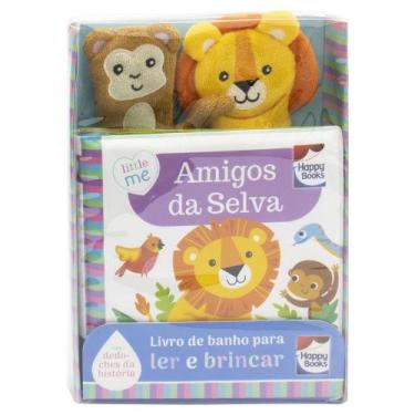 Imagem de Livro - Little Me Melhores Amigos - Um Livro de Banho: Amigos da Selva