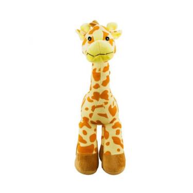 Imagem de Girafa Amarela Em Pé 34cm - Pelúcia - Fofy Toys