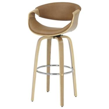 Imagem de Banqueta Giratória Munique Nicole Fratini 105 (altura) Revestimento em