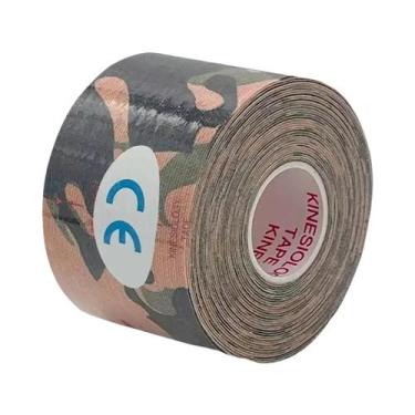 Imagem de Fita Adesiva Cinesiológica Esportiva Impermeável Para Recuperação Musc