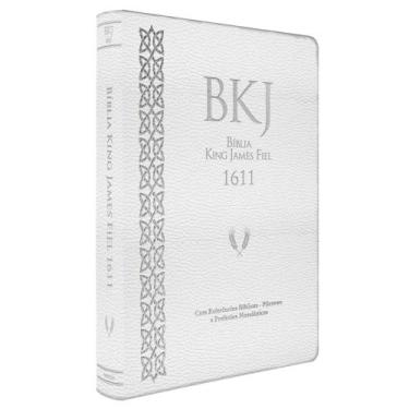 Imagem de Bíblia Sagrada King James Fiel 1611 Com Referências Bíblicas Capa Bran