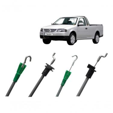 Imagem de Cabo de Comando da Fechadura Dianteira SPP1333 para Saveiro G4 2005 a 2009 Gol G4 Parati G4 Acionamento de Portas