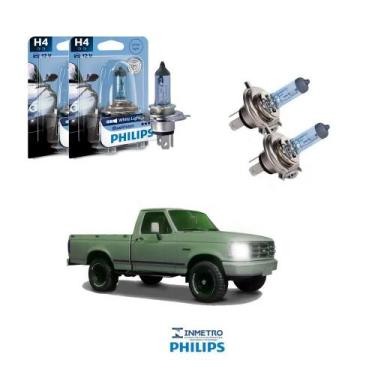 Imagem de Lâmpadas Farol Ford F-1000 Philips H4 BlueVision