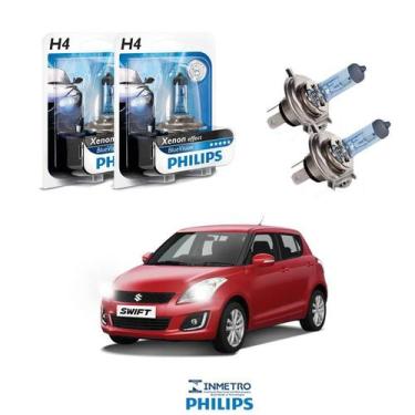 Imagem de Lâmpadas Farol SUZUKI  Swift Philips H4 BlueVision