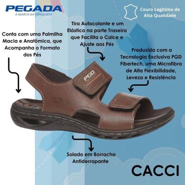 Imagem de Sandalia Infantil Menino Regulagem Facil Calce Pegada Kids