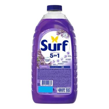 Imagem de Lava Roupa Líquido Surf 5 Em 1 Lavanda 1.8 L