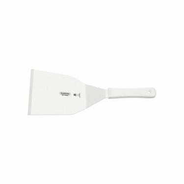 Imagem de Espátula para Hambúrguer Profissional 7x4.1/4"Cabo Branco 24677187 Tra
