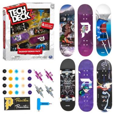 Imagem de Sk8shop Tech Deck Fingerboard Profissinal Skate De Dedo Com Acessórios