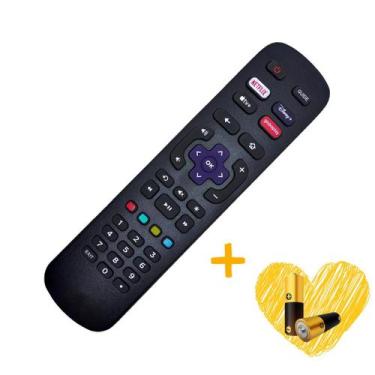 Imagem de Controle Remoto Compativel Philco Roku TV LED Smart com Netflix Disney
