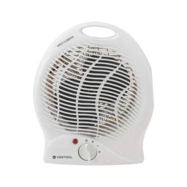 Imagem de Aquecedor Ventisol A102 Portátil Elétrico Doméstico 220v, Branco, 220V