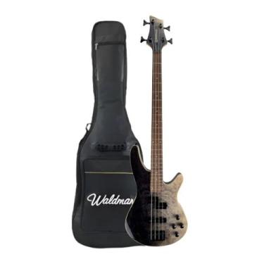 Imagem de Baixo 4 Cordas Waldman WIB300 BKSH Black Shadow