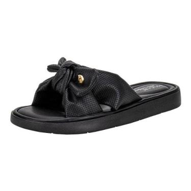 Imagem de Tamanco feminino flat modare 7208101, Preto, 38