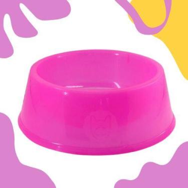 Imagem de Comedouro lilopety rosa para caes m - 750 ml