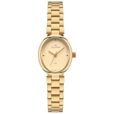 Imagem de Relógio Feminino Technos 2035NED/1X  Dourado Oval Mini