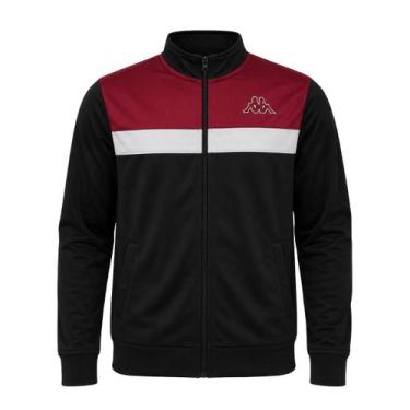 Imagem de Conjunto Kappa Regular Fit Casual Original 1magnus - M, Preto, Vermelh