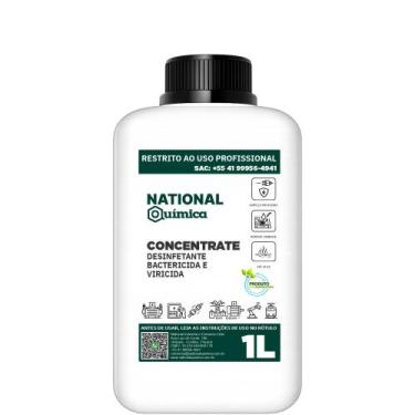 Imagem de Desinfetante Bactericida e Virucida 1 L Concentrate National Química