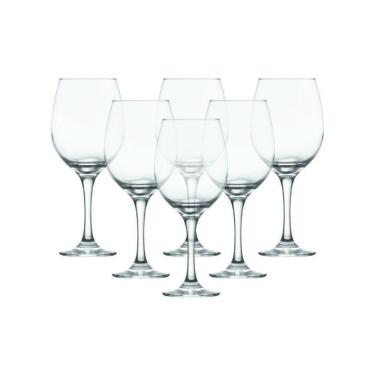 Imagem de Conjunto De Taças De Vidro Para Vinho/ Água 490 Ml 6 Peças