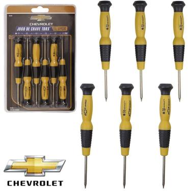 Imagem de Jogo De Chave De Precisao Torx Com 6 Pecas Na Cartela