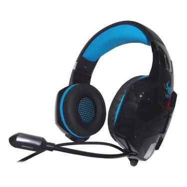 Imagem de Headset Gamer Fone C/ Microfone para PS4 Xbox-One Computador Som Do Jogo Chat 7.1 Emulado Plug P3 3.5mm